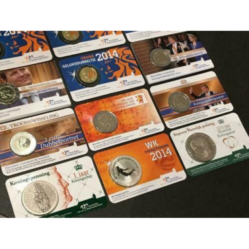 SET 7 Verzameling coincards Holland Coincards en meer