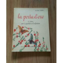 oud leerboekje Elena Papa - La porta d'oro / Italie