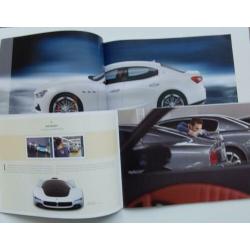 Maserati Ghibli Gransport Coupe brochure folder autofolder