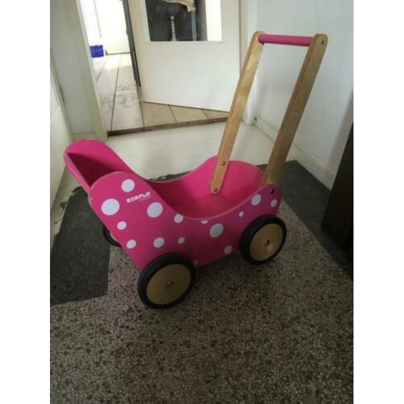 Poppenwagen 2 stuks