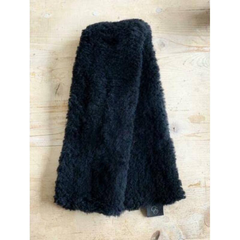 CSO lamsvel singelbontje / singelhoes 60CM zwart
