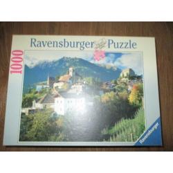 5 Ravensburger legpuzzels 1000 stukjes
