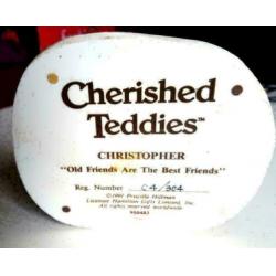 Berenbeeld van Cherised Teddy, genaamd Christopher