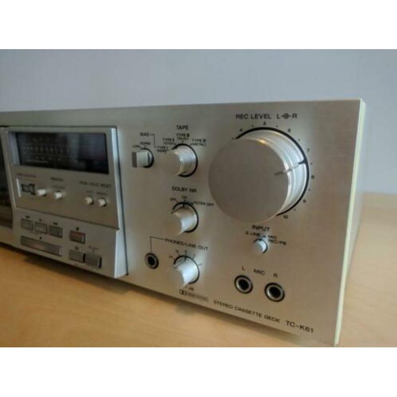 Sony TC-K61 mid-high end casettedeck met defect
