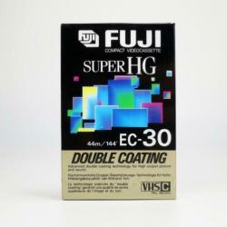 10 x Fuji SHG EC-30 VHS-C VHSC VHS Compact 30 min - Nieuw