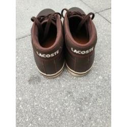 Lacoste schoenen leder maat 40.5