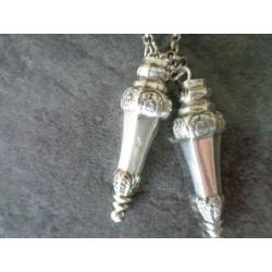 Jasseron ketting met breidoppen