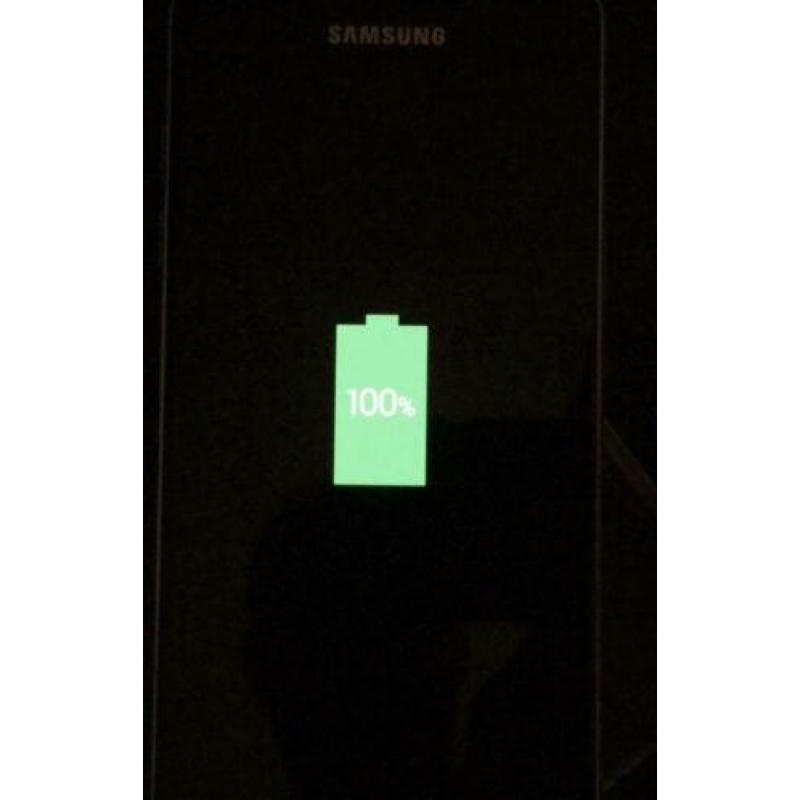 Samsung A5 met leder hoesje