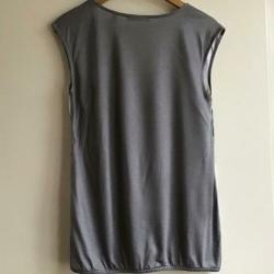 Top - hemd - singlet - Esprit - grijs topje - maat M - NIEUW