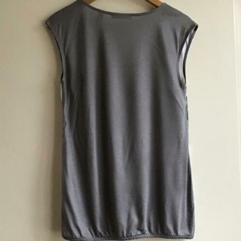 Top - hemd - singlet - Esprit - grijs topje - maat M - NIEUW
