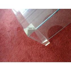 Glazen salontafel