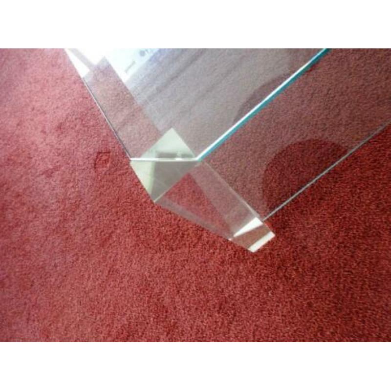 Glazen salontafel