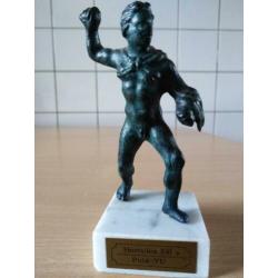 Hercules sculptuur. 110 mm groot.