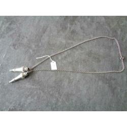Jasseron ketting met breidoppen