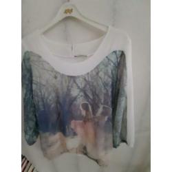 blouson merk LES.BLEUS 3/4 mouw
