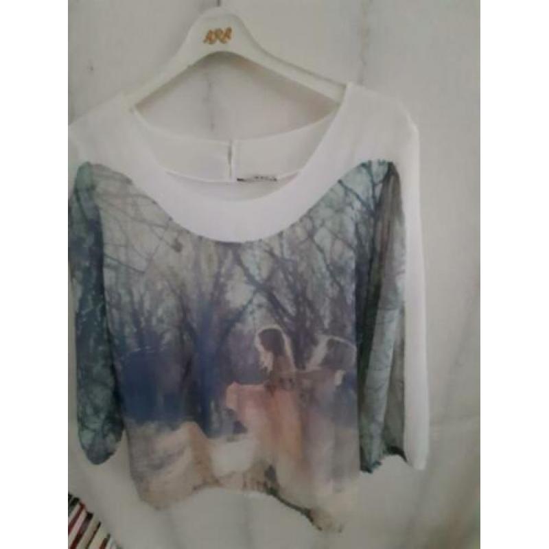 blouson merk LES.BLEUS 3/4 mouw