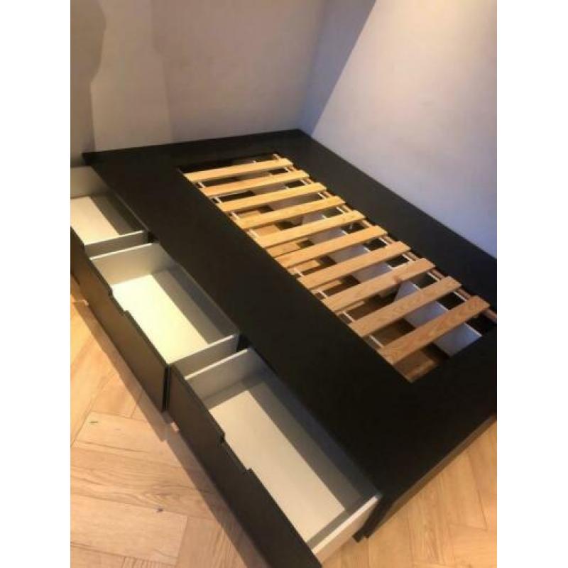 Ikea nordli bed met matras 200x180 & 6 lades
