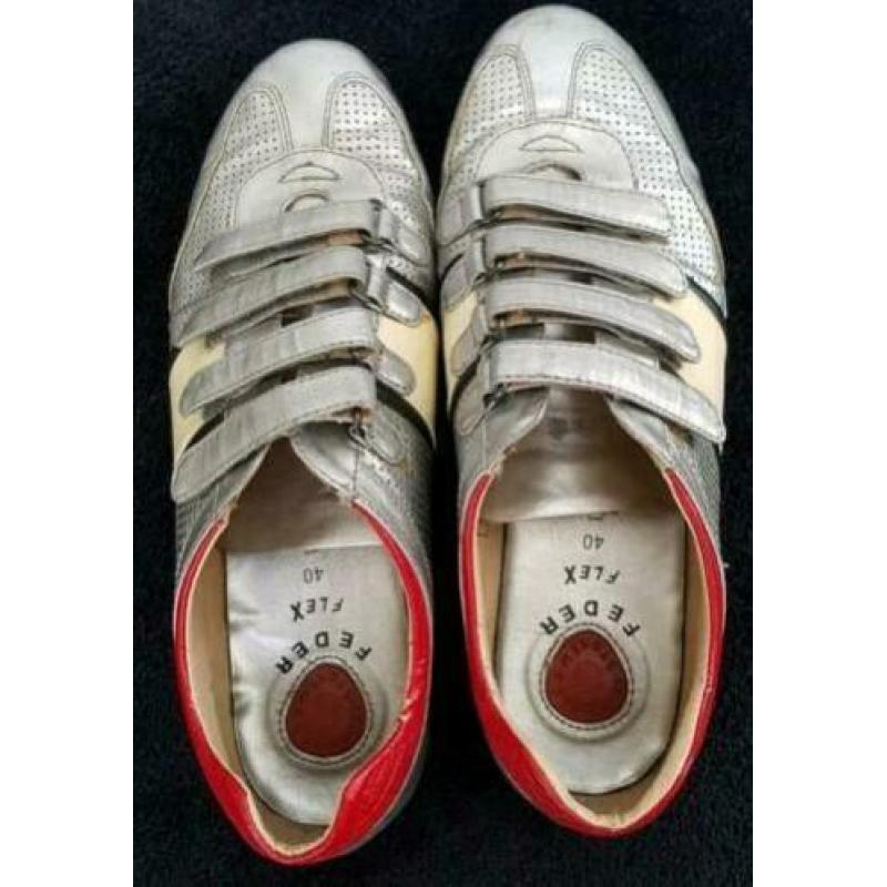 Zilveren sneakers Federflex maat 40