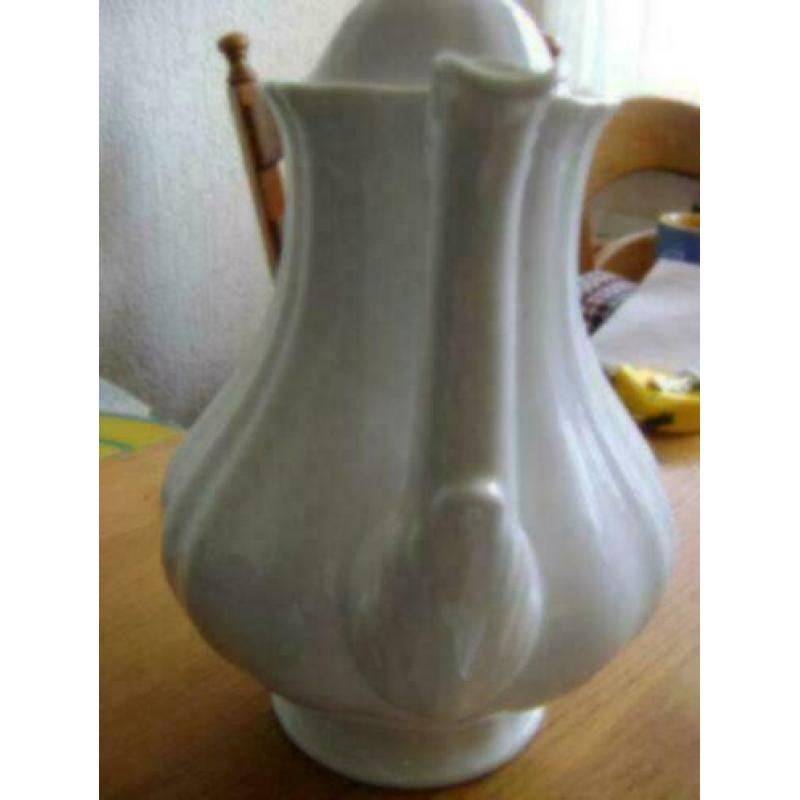 K+A krautheim selb bavaria koffiepot wit hoogte 25 cm