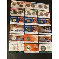 SET 7 Verzameling coincards Holland Coincards en meer