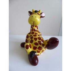 giraffen spaarpot (vrolijke giraf (nr 10)