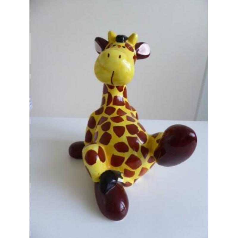 giraffen spaarpot (vrolijke giraf (nr 10)