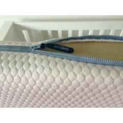 Ledikant hoogglans wit incl aerosleep matras en accessoires
