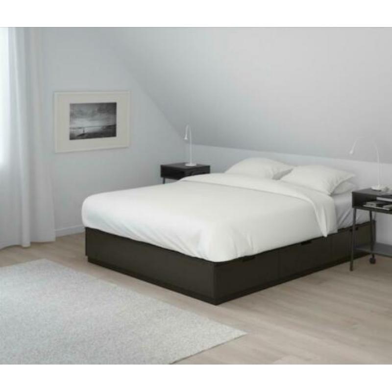 Ikea nordli bed met matras 200x180 & 6 lades