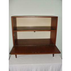 Vintage teak houten kast van Wensing Holland, tv kast, tv me