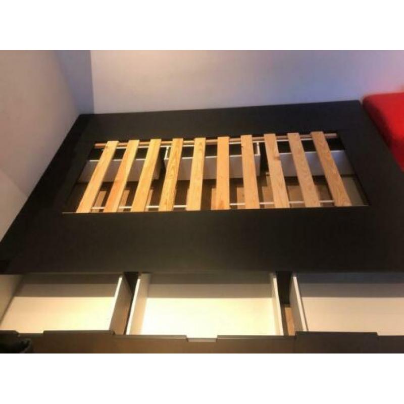 Ikea nordli bed met matras 200x180 & 6 lades