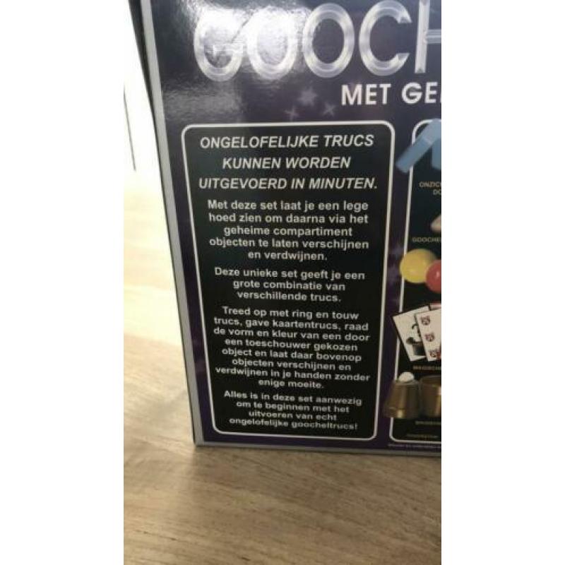 Goocheldoos ‘hanky panky’ compleet