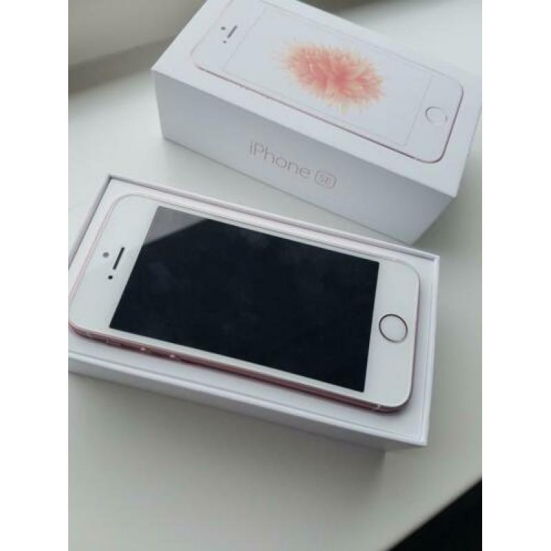 Iphone SE rosegold 64gb