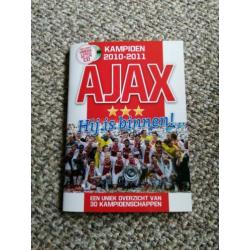 Boekwerk met cd ajax kampioen 2010.2011
