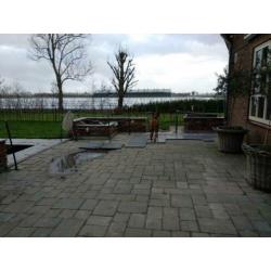 abbeystones terrastegels/betonklinkers 57m2