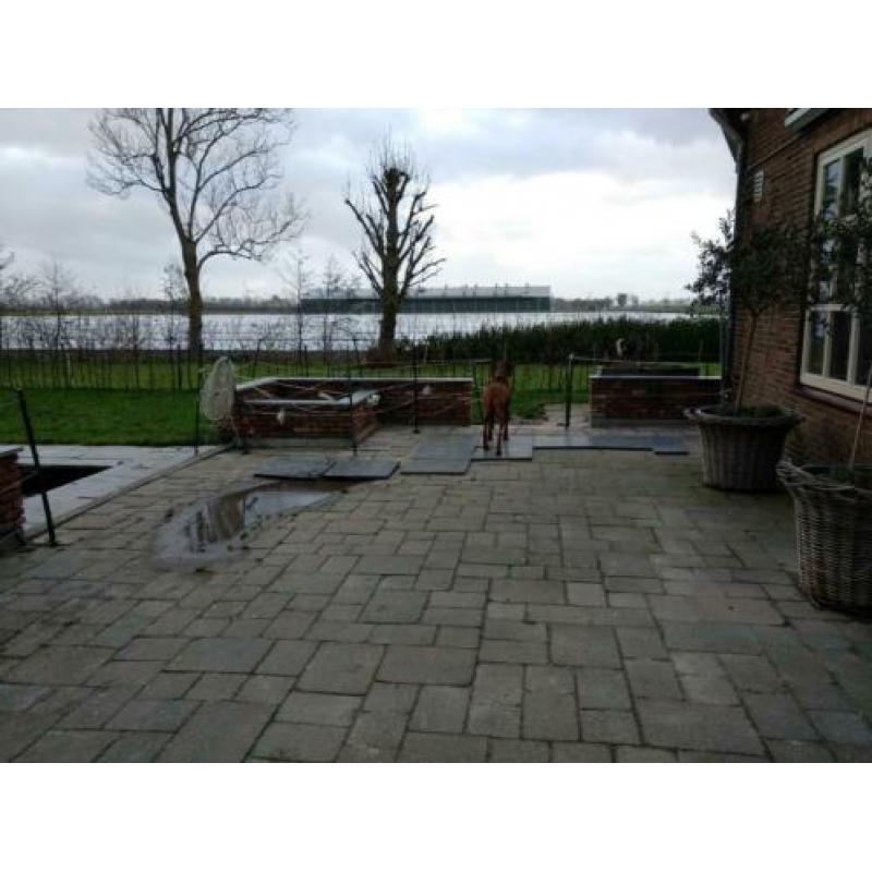 abbeystones terrastegels/betonklinkers 57m2