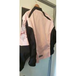 Roze motorjas Speed and Strength xxl