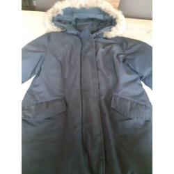 Donkerblauwe Airforce jas
