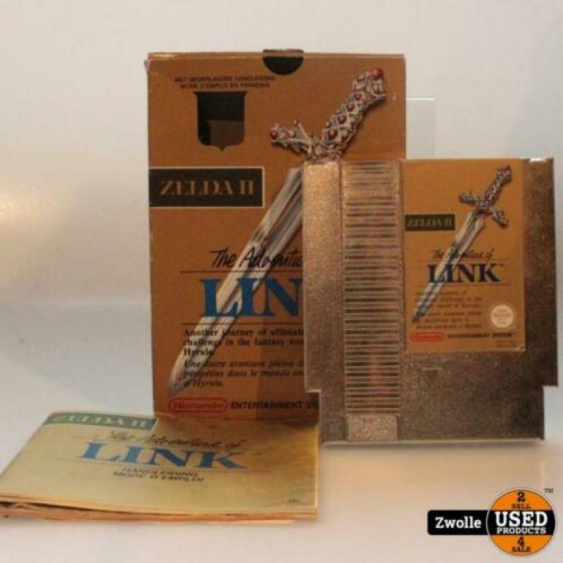 Nes game Zelda II The Adventure of Link in doos 99
