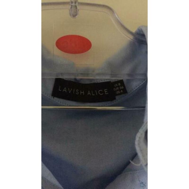 Lange blouse jurk Lavish Alice mt 36 nieuw blogger
