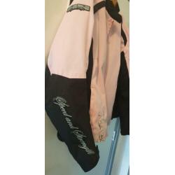 Roze motorjas Speed and Strength xxl