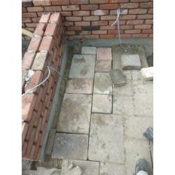 abbeystones terrastegels/betonklinkers 57m2