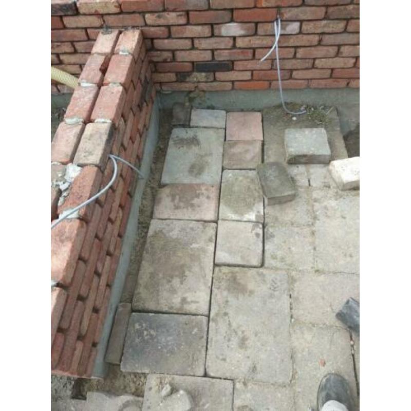 abbeystones terrastegels/betonklinkers 57m2