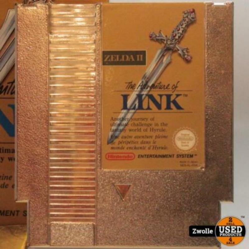 Nes game Zelda II The Adventure of Link in doos 99