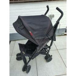 Koelstra Simba buggy met boodschappennetje en regenhoes