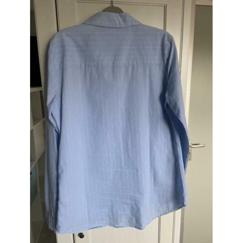 Blouse maat s /36 met witte krijtstreep