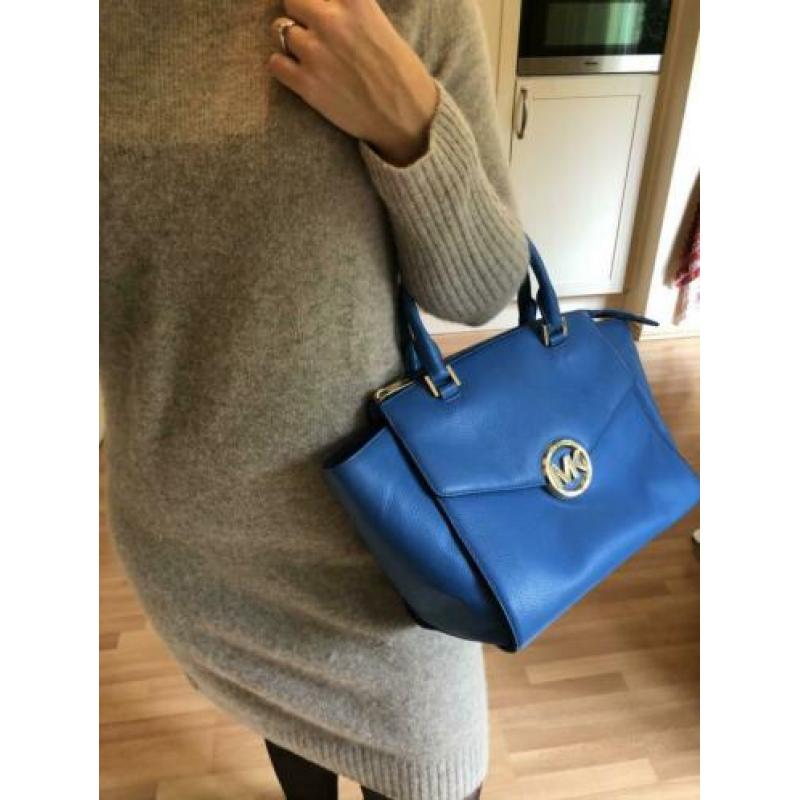 Originele Michael Kors tas blauw