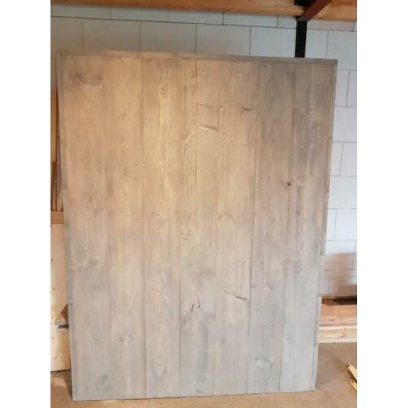 Steigerhout tv wand nieuw! Op maat gemaakt!