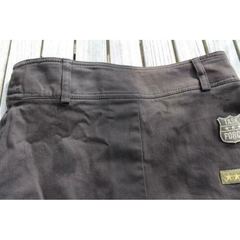 Zwarte Zara Basic rok maat 36