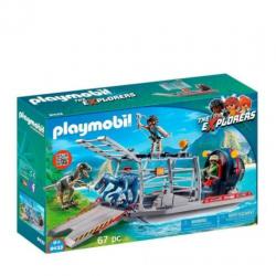 Nieuw Playmobil Dinos Luchtkussenboot met Dinokooi 9433