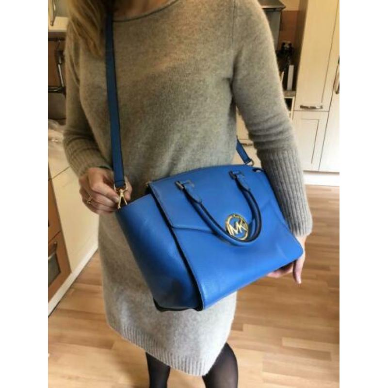 Originele Michael Kors tas blauw
